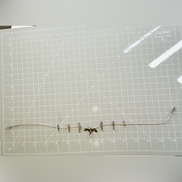 Vintage Sterling Silver Sterling Fetish Bird Necklace - Picture 6 of 10